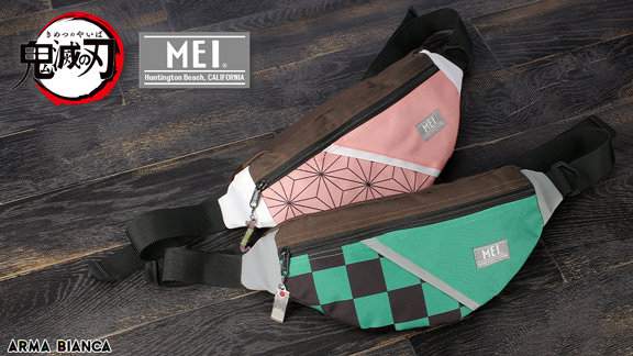 日本品牌“MEI”×「鬼灭之刃」推出合作款包包周边