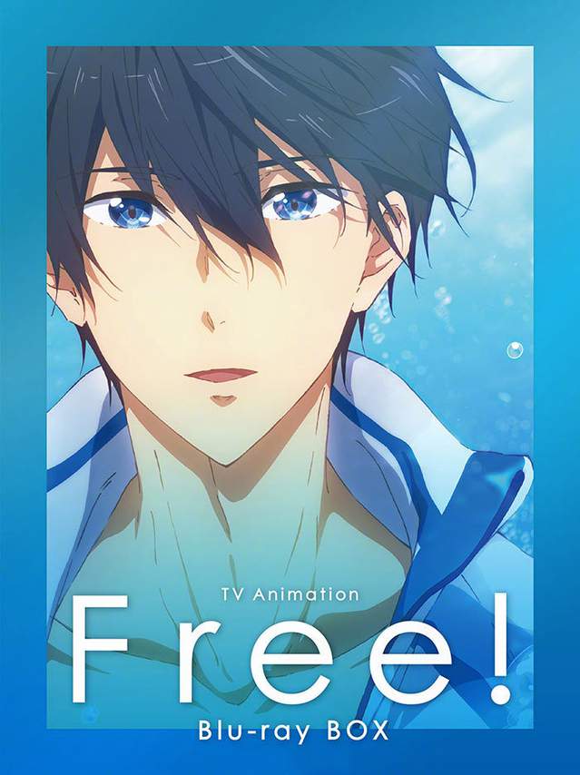 TV动画「Free!」第一季蓝光DVD封面公开