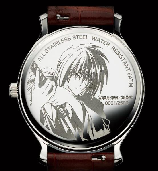 「浪客剑心」25周年纪念限量腕表公开 和风设计精致酷炫