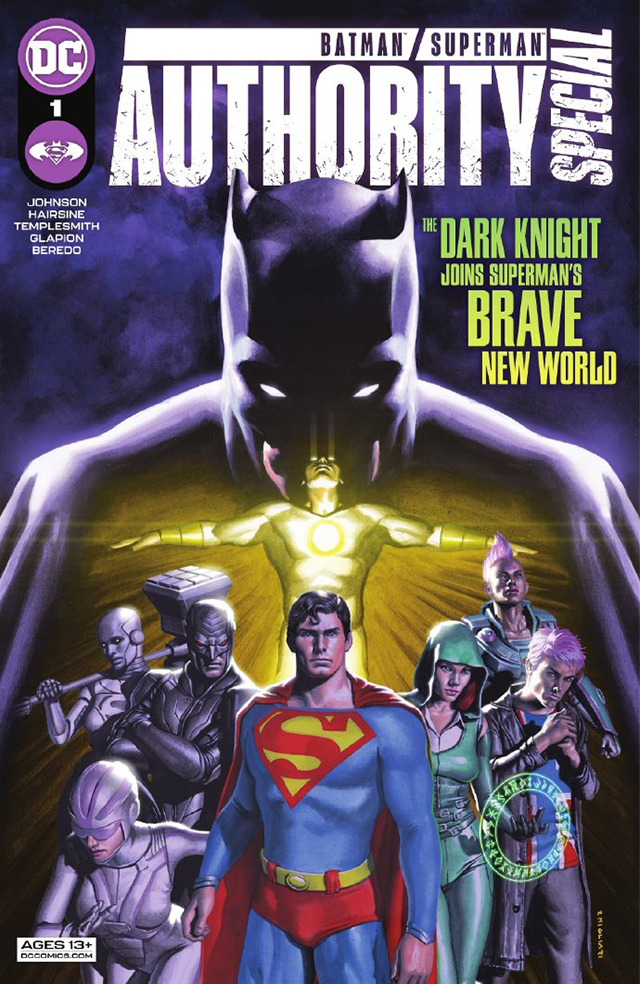 DC漫画「蝙蝠侠/超人：权力战队特刊」正式封面公开